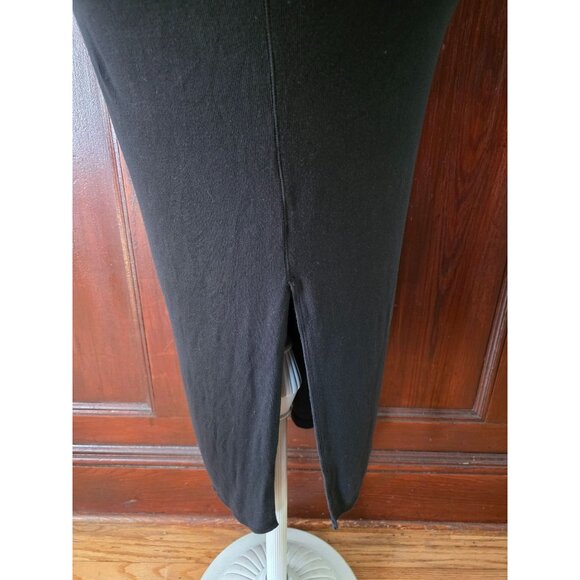 Victorias Secret Black Long Sleeve Midi Dress M - Picture 2 of 6